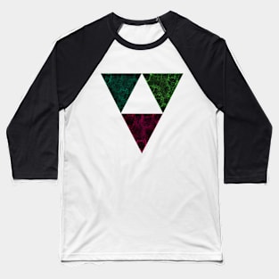 3 abstract triangles Baseball T-Shirt